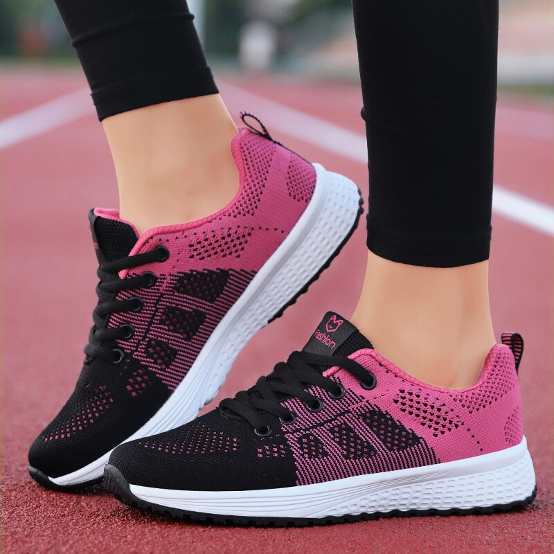 Damskie ortopedyczne buty sportowe z oddychającą siateczką