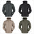 Męska taktyczna kurtka softshell z kapturem