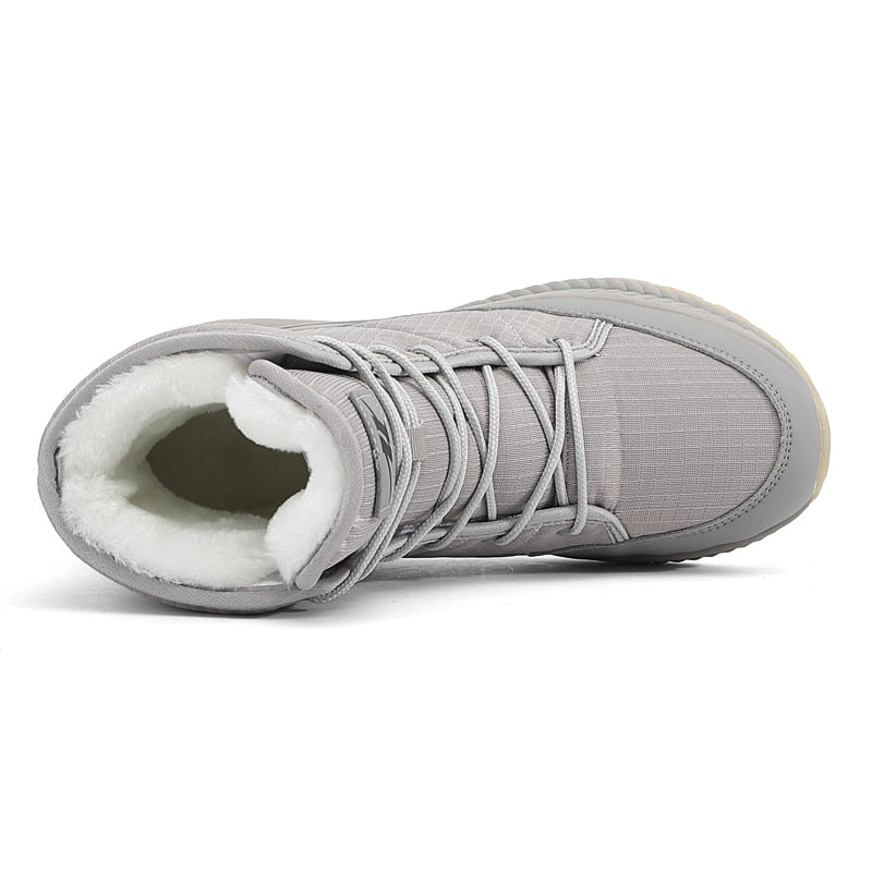 Damskie wodoodporne śniegowce z ociepleniem i antypoślizgową podeszwą