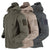 Męska taktyczna kurtka softshell z kapturem