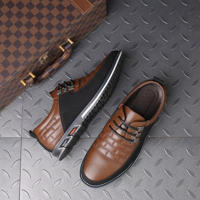 Skórzane buty Brixton