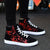 Wysokie Sneakersy Męskie z Graficznym Nadrukiem