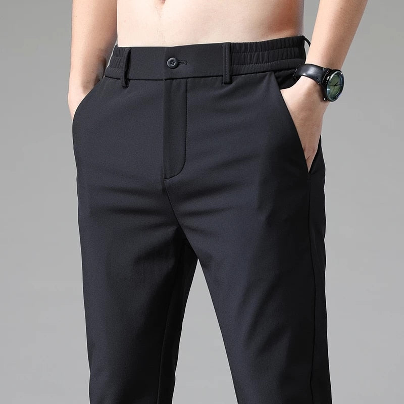 Męskie Spodnie Biznesowe Slim Fit