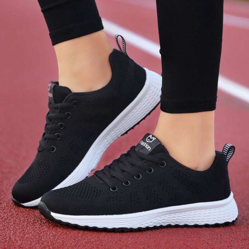 Damskie ortopedyczne buty sportowe z oddychającą siateczką