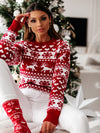 Świąteczny Sweter Damski SnowFlake
