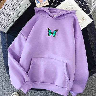 Bluza z kapturem Butterfly