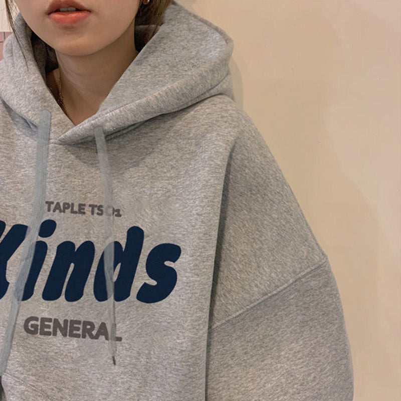 Damska Bluza Oversize z Kapturem "Kinds General"