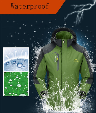 Wodoodporna przejściowa kurtka męska Outdoor