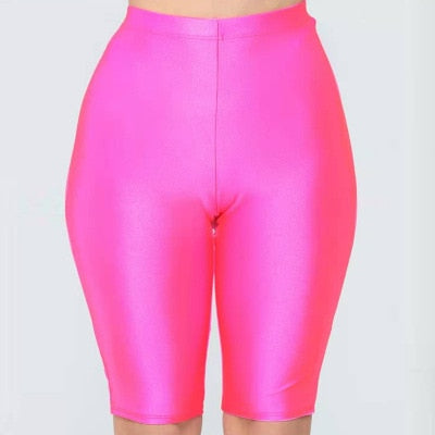 Legginsy Cyklistki z Wysokim Stanem