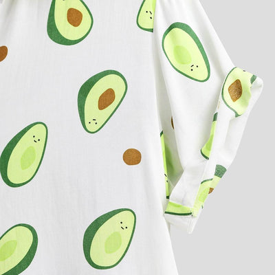 Luźna koszula Avocado