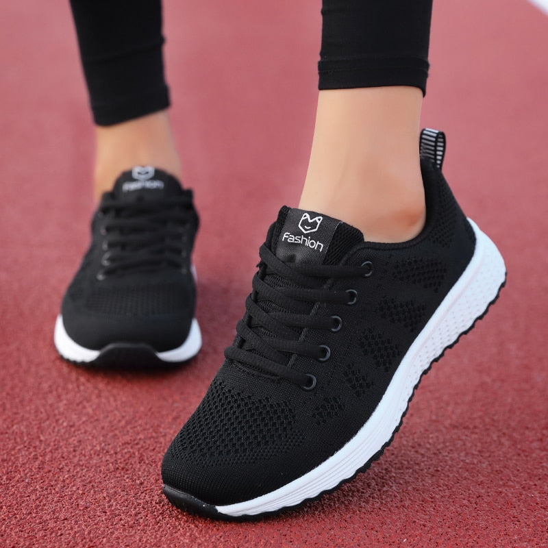 Damskie ortopedyczne buty sportowe z oddychającą siateczką