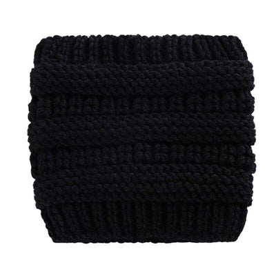 Zimowa czapka na kucyk PonyTail