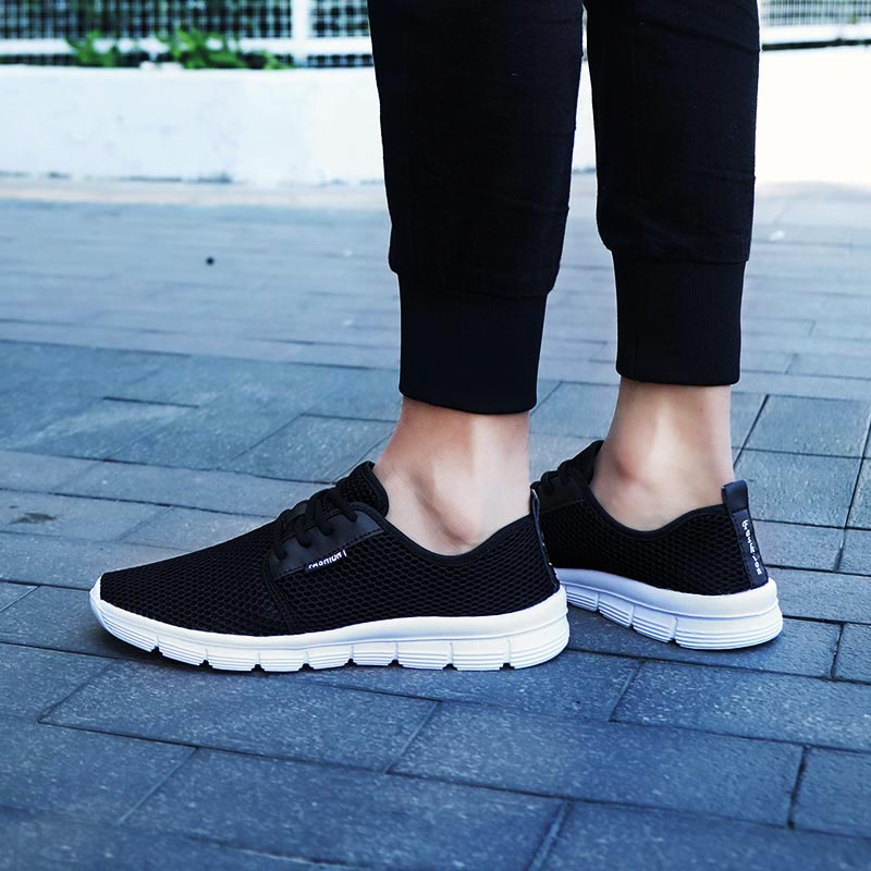 Męskie ultralekkie sneakersy z siateczki