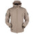 Męska taktyczna kurtka softshell z kapturem
