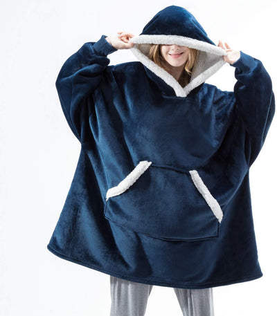 Bluza-Koc z kapturem Oversized