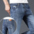 Męskie Jeansy Skinny z Przetarciami