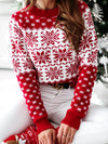 Świąteczny Sweter Damski SnowFlake
