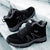 Damskie zimowe buty trekkingowe z ociepleniem i rzepem
