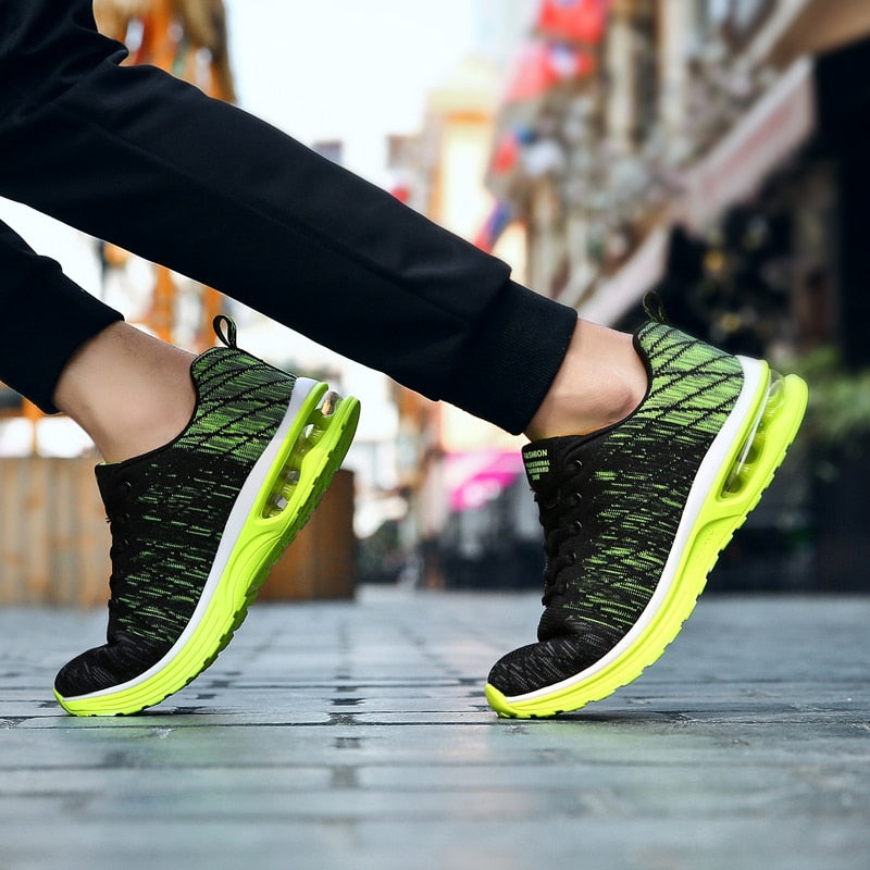 Męskie sportowe buty z amortyzującą podeszwą
