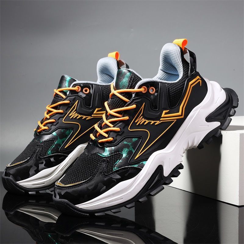 Futurystyczne Sneakersy Męskie z Dynamicznym Designem