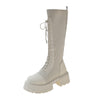 Wysokie buty sznurowane Elenco