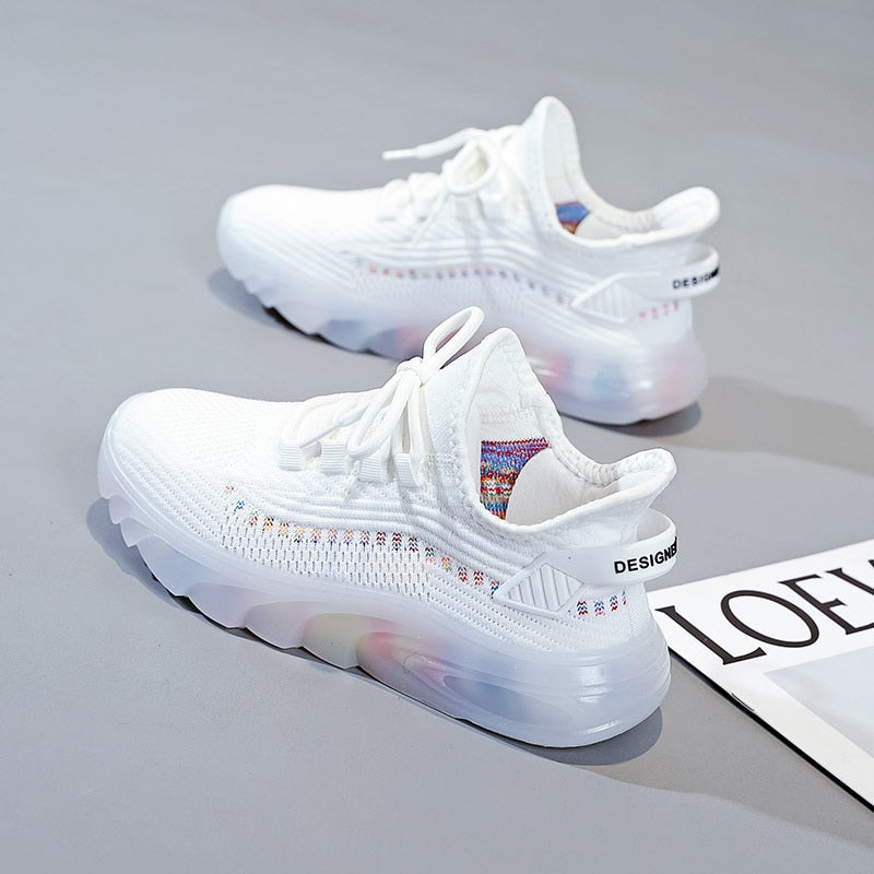Damskie sneakersy sportowe