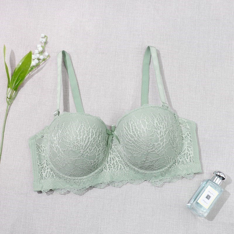 Biustonosz koronkowy bralette Mint