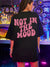 Damski t-shirt oversize Not in the mood