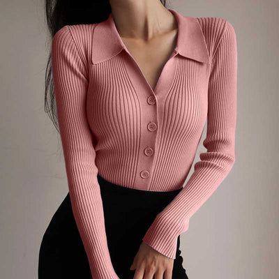 Sweter z kołnierzykiem Bella