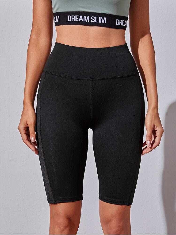 Damskie Legginsy Capri z Kieszenią na Telefon