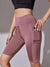 Damskie Legginsy Capri z Kieszenią na Telefon