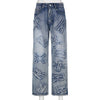 Jeansy Patchwork