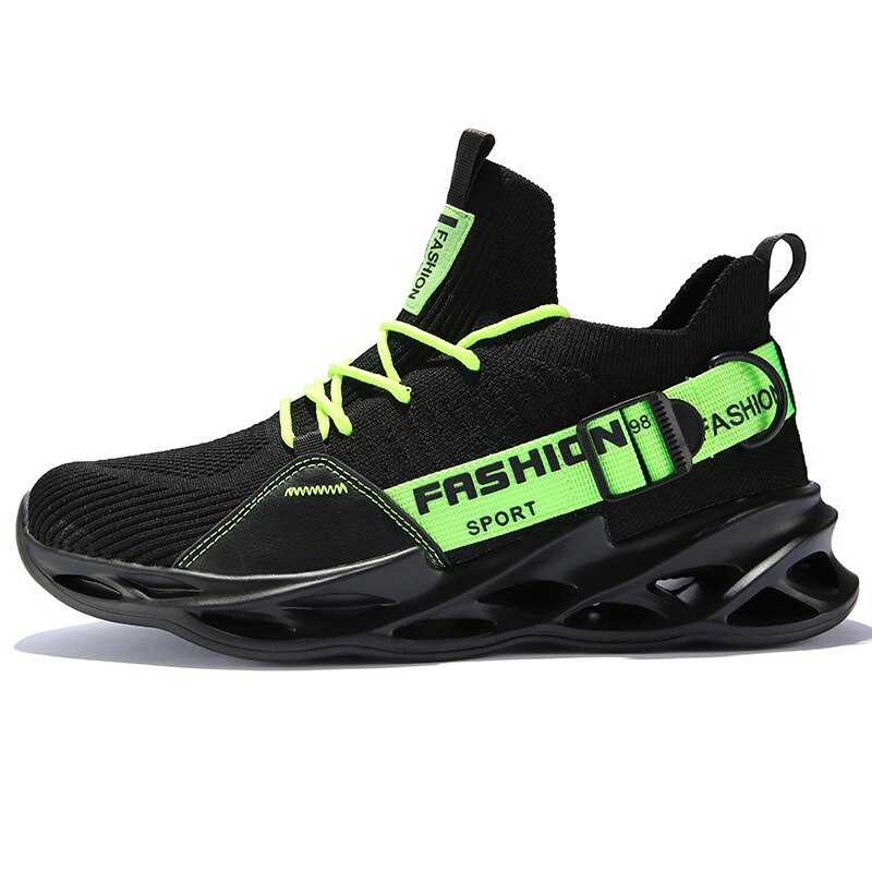 Futurystyczne buty męskie sportowe z elastyczną podeszwą