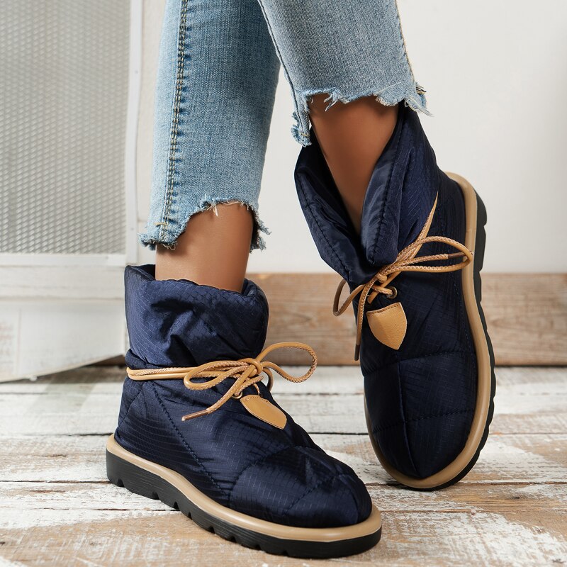 Damskie śniegowce ocieplane