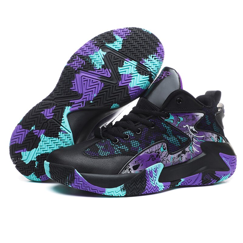 Męskie kolorowe buty do koszykówki