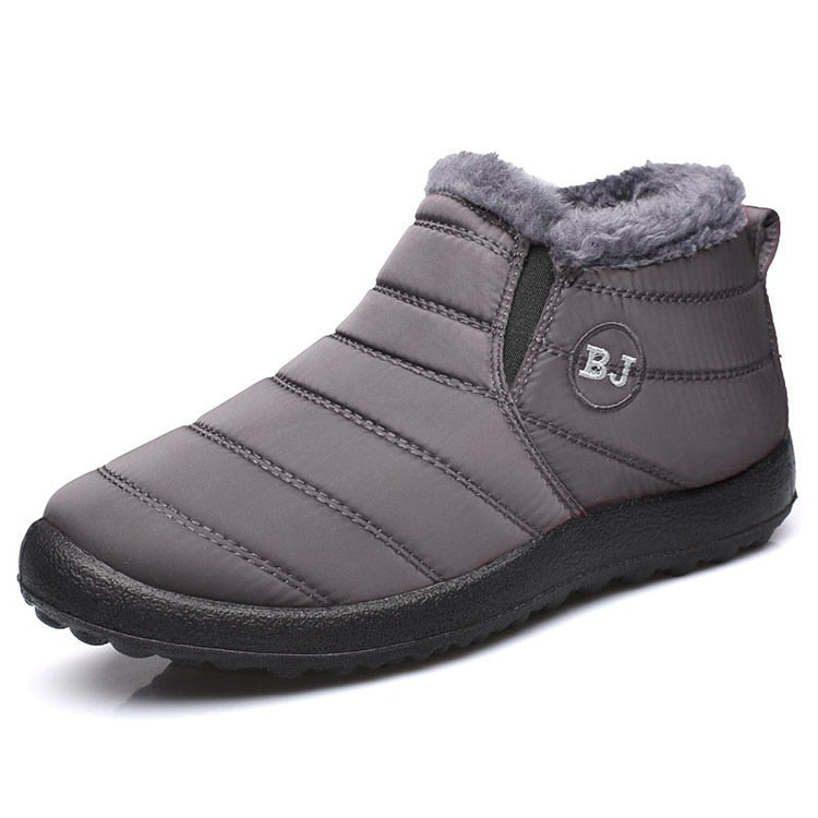Damskie buty zimowe śniegowce z futerkiem