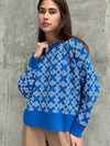 Sweter we wzory Destinada
