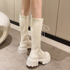Wysokie buty sznurowane Elenco