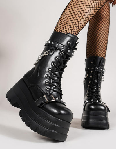 Buty na platformie Holmes