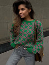 Sweter we wzory Destinada