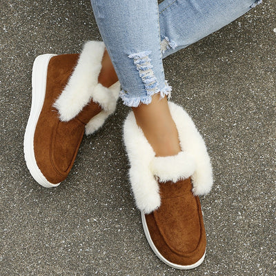 Wygodne buty z futerkiem Favor