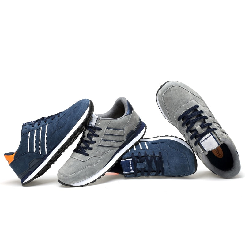 Męskie klasyczne sneakersy z zamszu