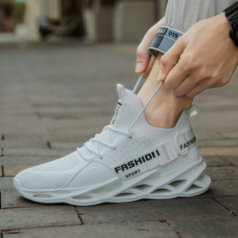 Sneakersy Męskie z Innowacyjną Podeszwą