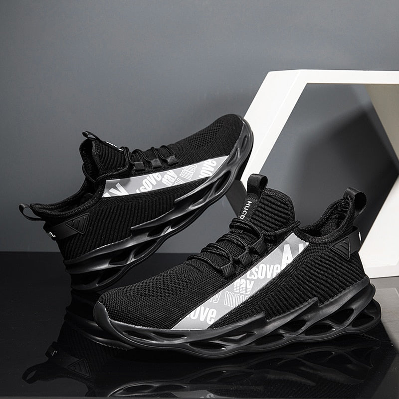 Sneakersy Męskie z Innowacyjną Podeszwą