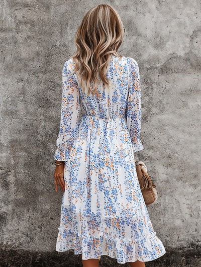 Sukienka letnia ,,Floral V Neck"