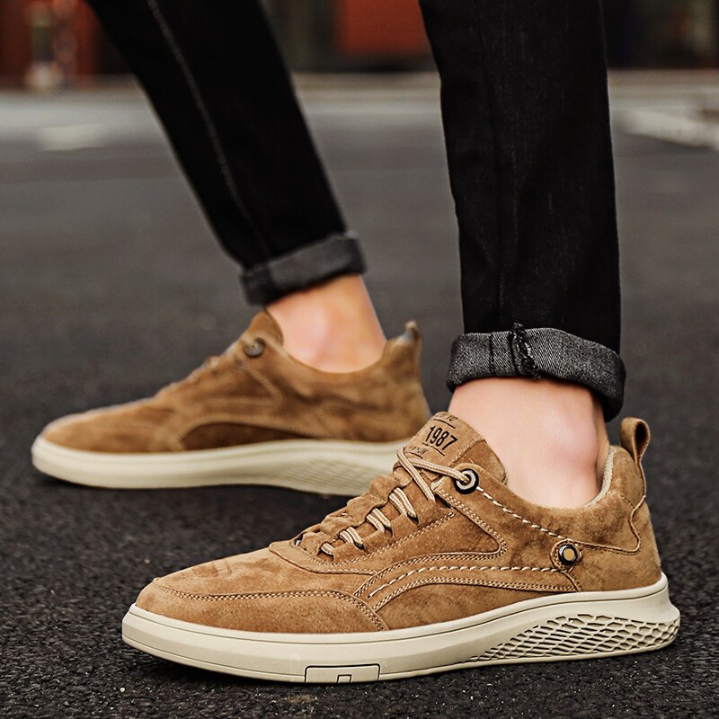 Męskie sneakersy w stylu retro