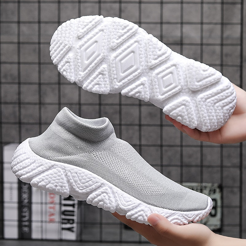 Buty sportowe męskie bez sznurówek Regras