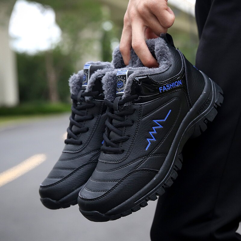 Zimowe ocieplane sneakersy