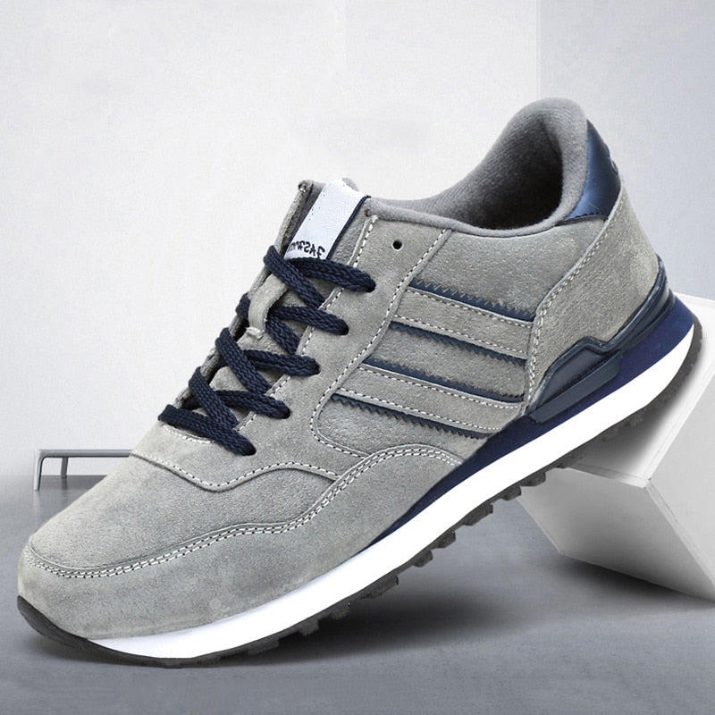 Męskie klasyczne sneakersy z zamszu