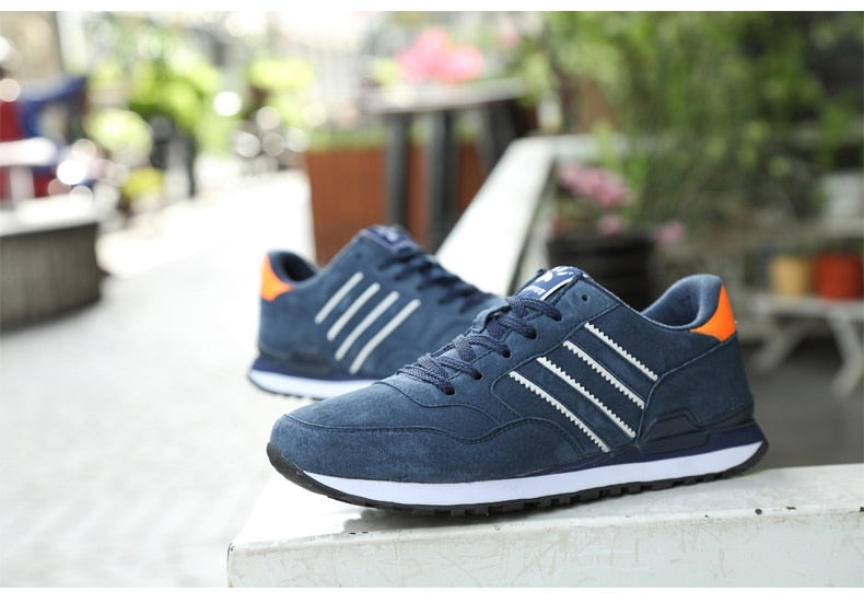 Męskie klasyczne sneakersy z zamszu